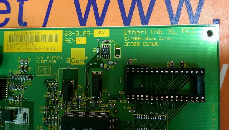 3Com ETHERLINK XL PCI COMBO NIC 3C900-COMBO - PLC DCS SERVO